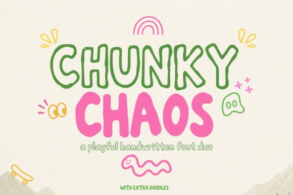 Chunky Chaos: Your New Go-To for Handmade Design Joy