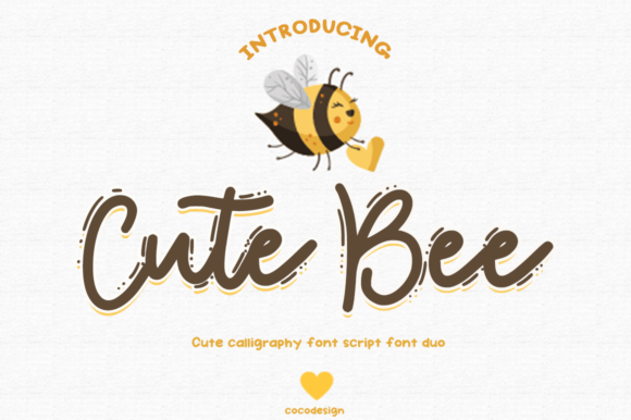 Discovering the Allure of the Cute Bee Font