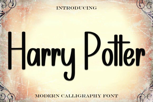 Harry Potter: A Modern Calligraphy Font for Creative Projects
