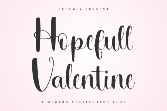 Hopefull Valentine: A Script Font for Elegant Branding
