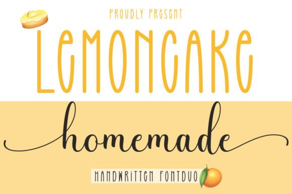 Lemoncake Homemade Duo: A Fresh Take on Modern Typography