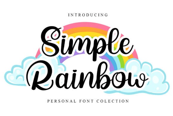 Simple Rainbow: A Font That Brings Joy to Your Projects