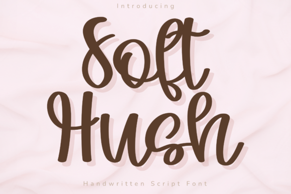Soft Hush: The Elegant Handwritten Script for Modern Brands