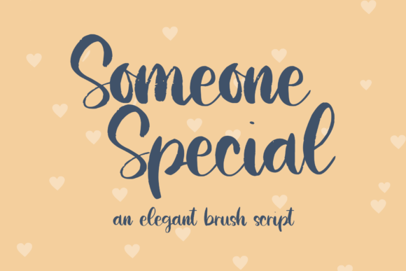 Someone Special: A Sweet Script for Invitations & Crafts