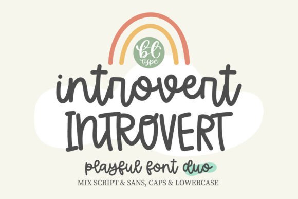 The Introvert Font: A Cozy Duo for Authentic Design